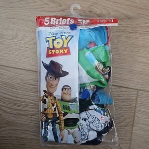 NWT Boys Toy Story Briefs Size 4